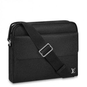 Alex Messenger PM Bag Taiga Leather M30260