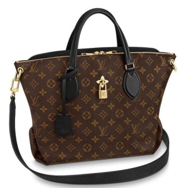 Flower Zipped Tote MM Monogram M44347