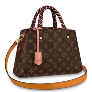 Montaigne BB Bag With Braided Handle Monogram M44671