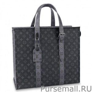 New Cabas Zippe GM Monogram Eclipse M45379