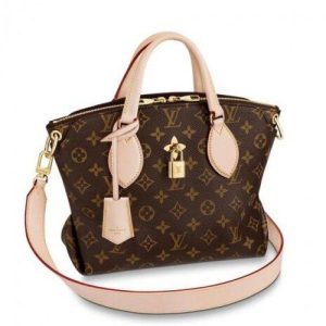 Flower Zipped Tote BB Monogram Canvas M44359 Beige