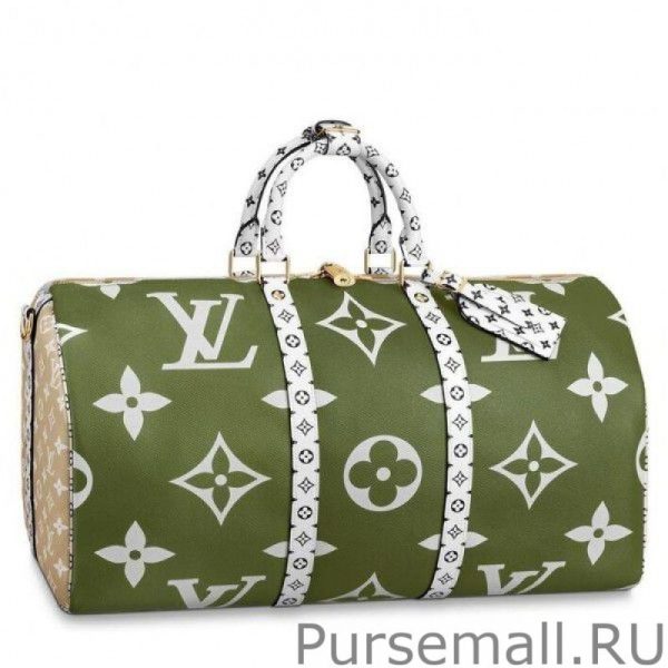 Keepall Bandouliere 50 Giant Monogram M44590