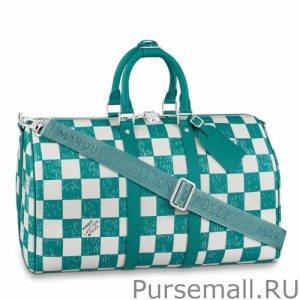 Keepall Bandouliere 45 Damier Leather N80404