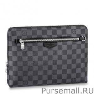 New Pouch Damier Graphite N60417