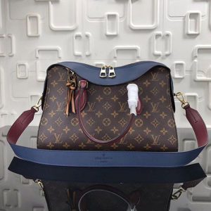 Monogram Canvas Tuileries Marine Bordeaux M43439