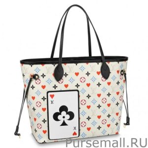 Game On Neverfull MM White Bag M57462