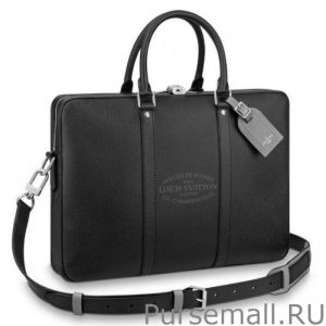 Porte Documents Voyage Taiga Leather M30365