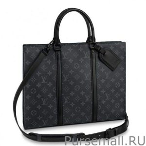 Sac Plat Horizontal Zippe Bag Monogram Eclipse M45265