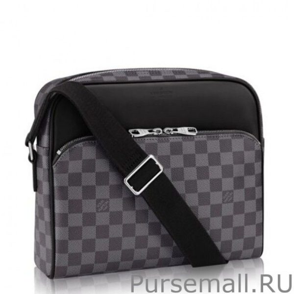 Dayton Reporter MM Damier Graphite N41409