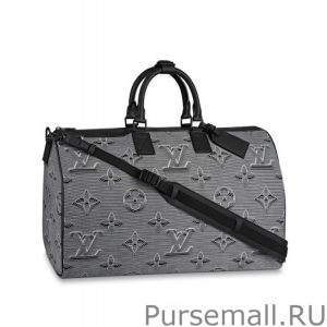 Reversible Keepall Bandouliere 50 M44939 Gray