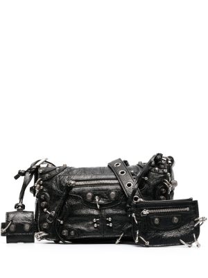 Balenciaga stud-embellished shoulder bag