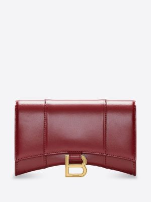 Balenciaga Valentine's Day 22 Hourglass wallet shoulder bag