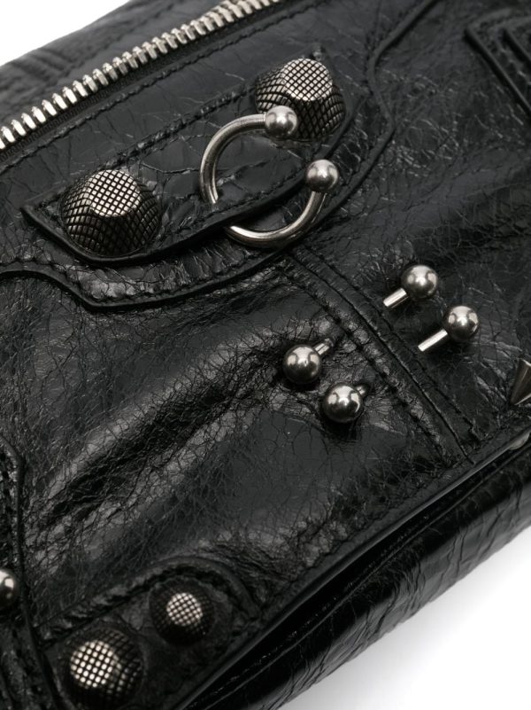 Balenciaga stud-embellished shoulder bag - Image 4