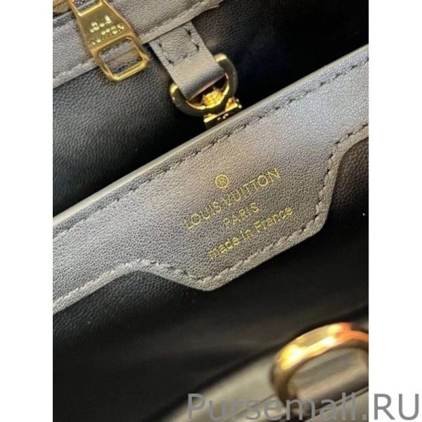 Capucines BB Bag In Black Damier Lambskin M59225 - Image 2
