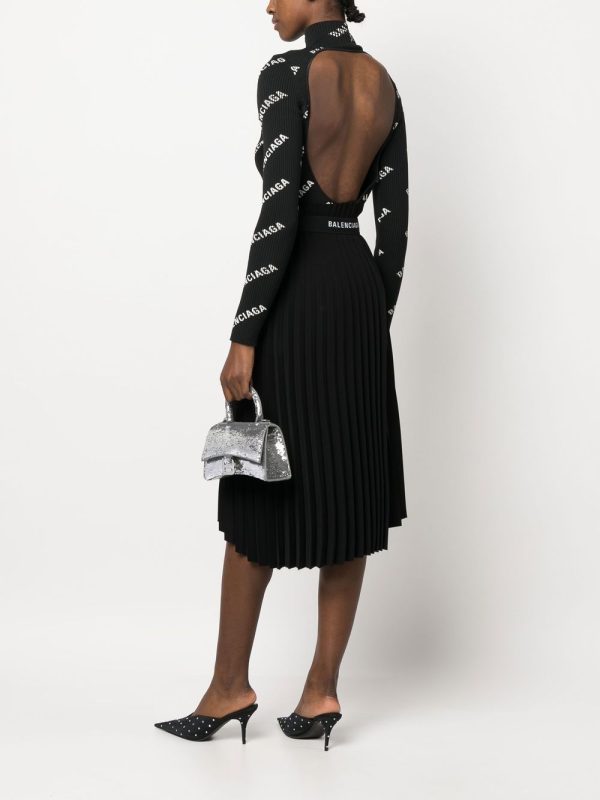 Balenciaga Hourglass XS sequin-embellished bag - Image 2