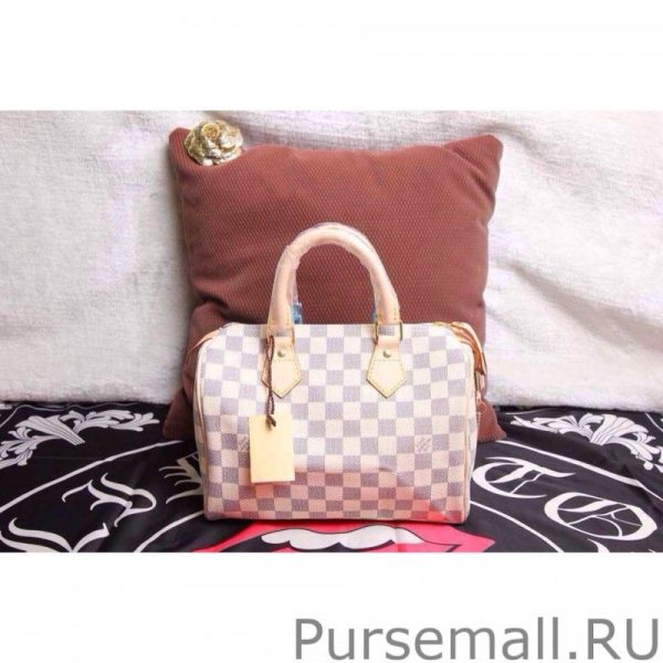 Speedy 25 Damier Azur Canvas N41534 - Image 2
