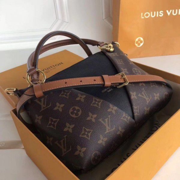 V Tote MM Monogram Canvas M43948 Black - Image 2