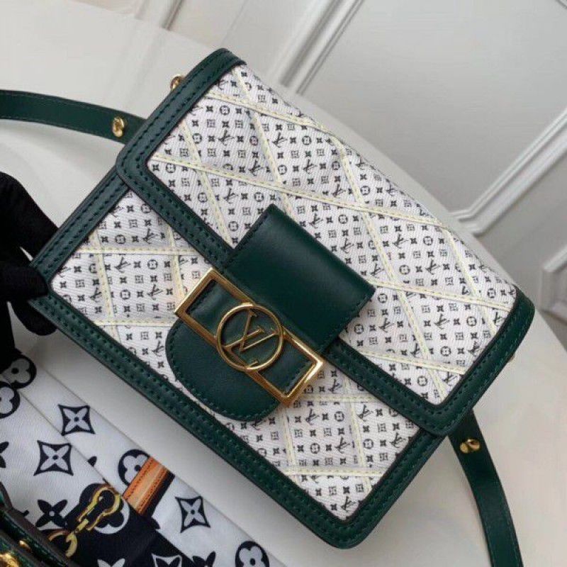 Mini Dauphine Bag Malletage Canvas M53996 - Image 2