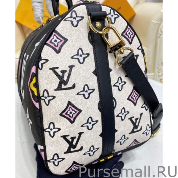 Keepall Bandouliere 45 Bag M58656 Black - Image 2