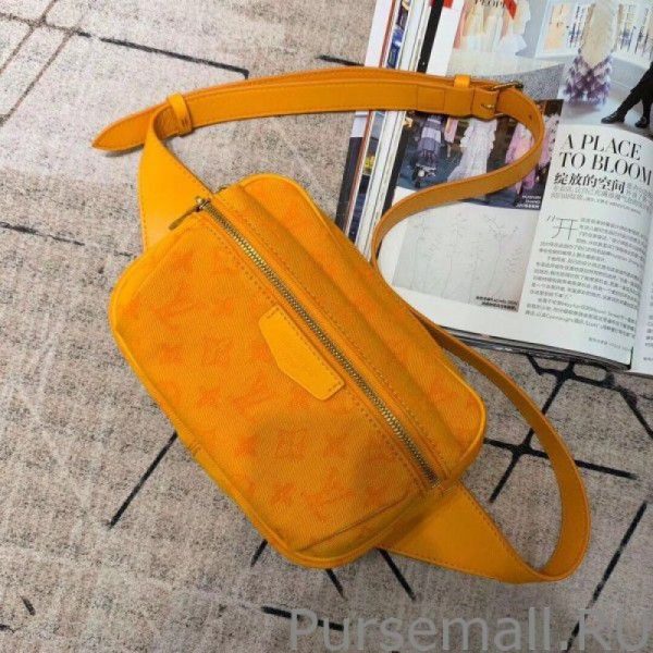 Outdoor Bumbag Ocher Denim M44623 - Image 2