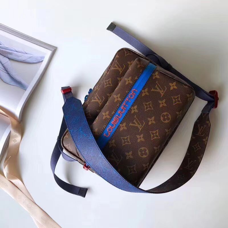 Messenger PM Bag Monogram Canvas M43843 Blue - Image 2