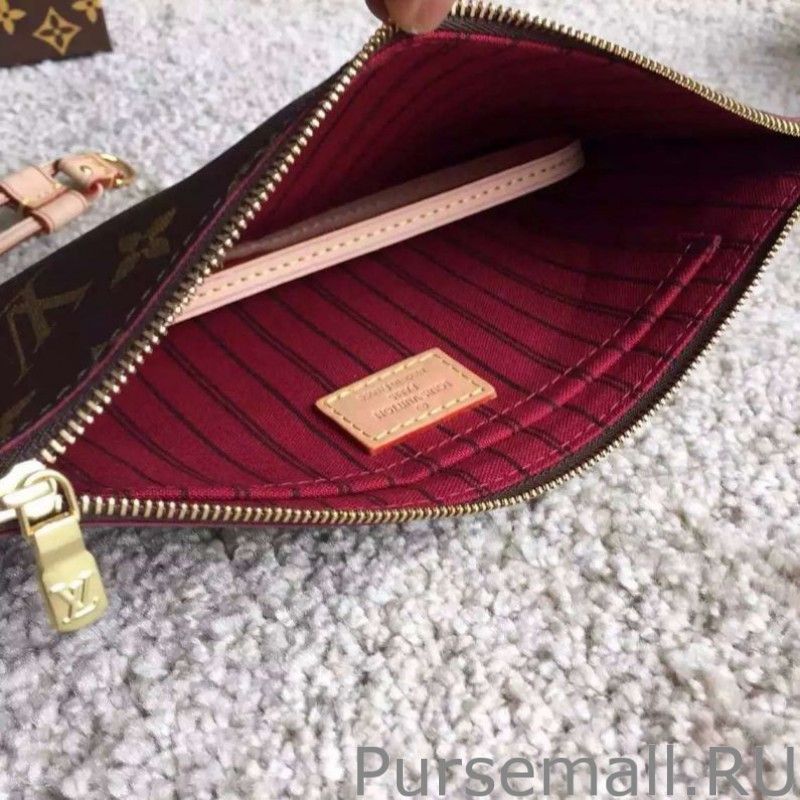 Neverfull GM Monogram Canvas M40991 Fuchsia - Image 2