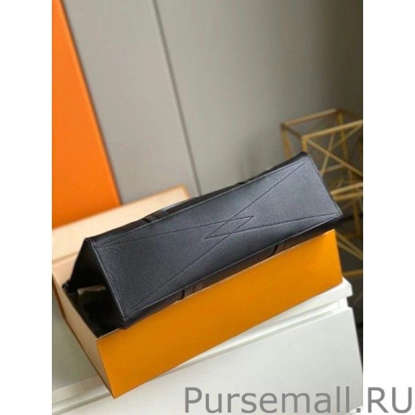 All Black Aerogram Tote Bag M57308 - Image 2
