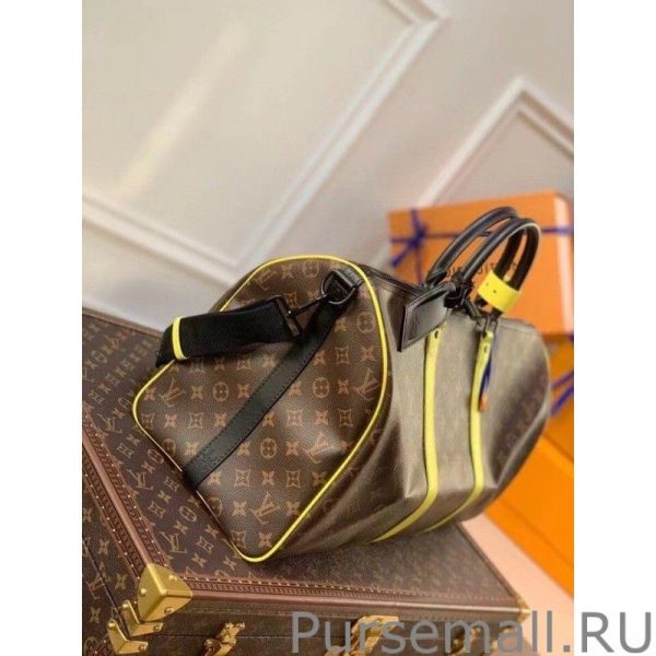 Keepall Bandouliere 50 Bag Monogram Yellow M45866 - Image 2