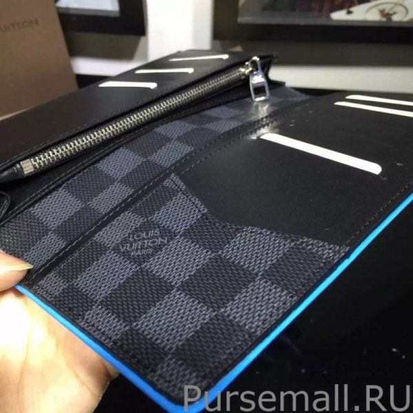Brazza Wallet Damier Cobalt N63243 - Image 2