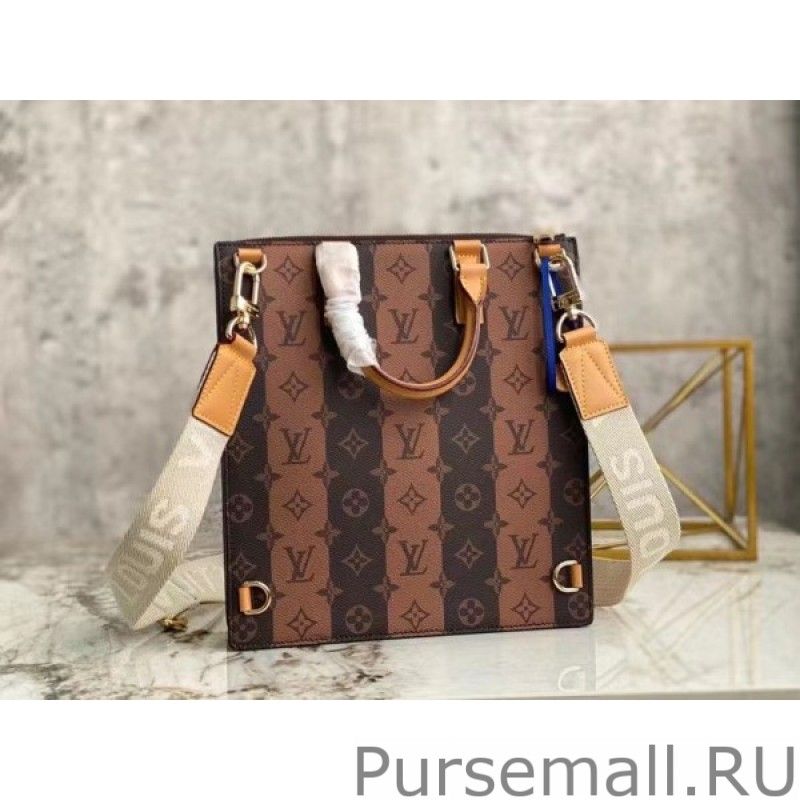 Sac Plat Cross Bag In Monogram Stripes M45969 - Image 2
