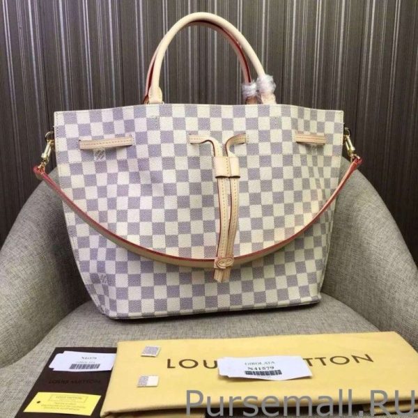 Girolata Bag Damier Azur Canvas N41579 - Image 2