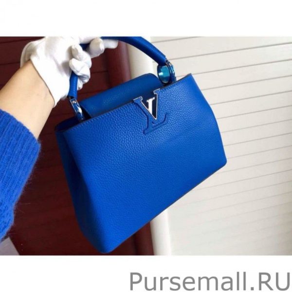 Electric Blue Capucines BB M94515 - Image 2