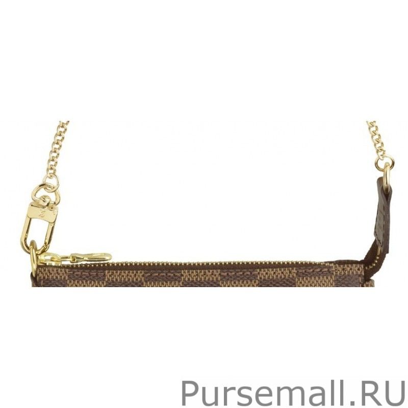Mini Pochette Accessoires Damier Ebene N58009 - Image 2