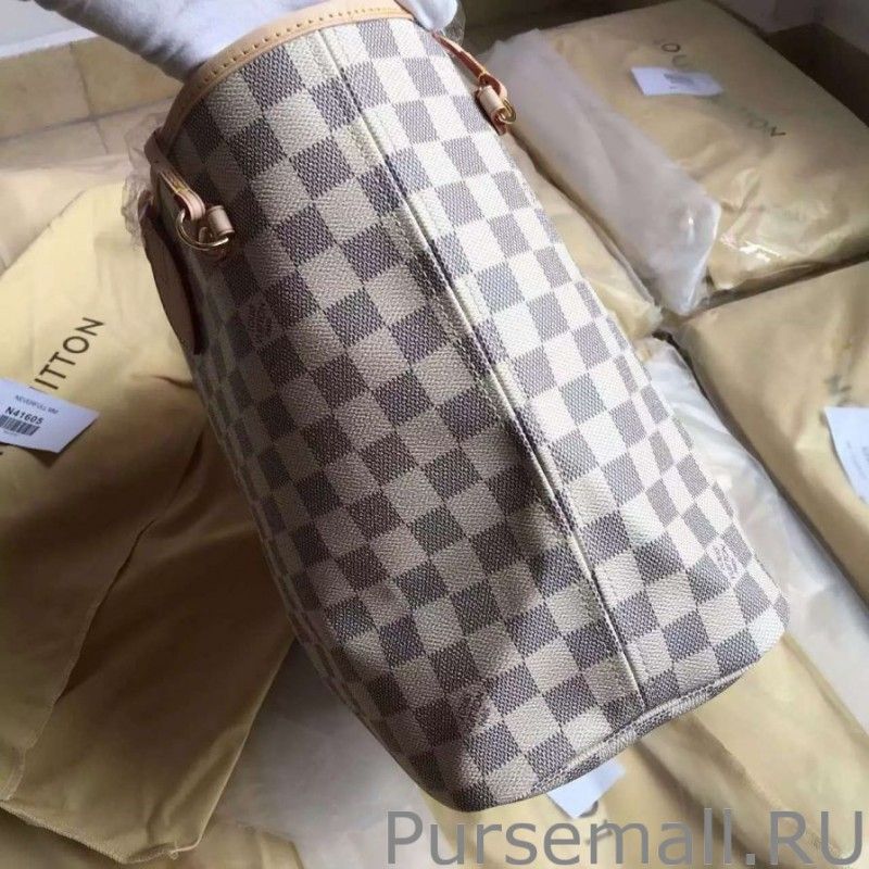 Neverfull MM Damier Azur Canvas N41605 - Image 3