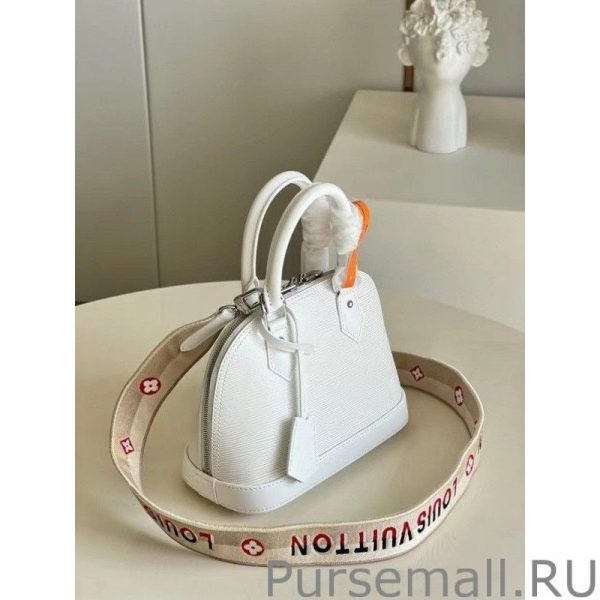 Epi Alma BB Bag With Jacquard Strap M58706 - Image 2