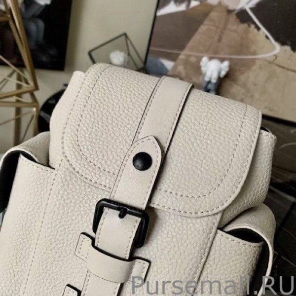 Christopher XS Bag In White Leather M58493 - Image 2