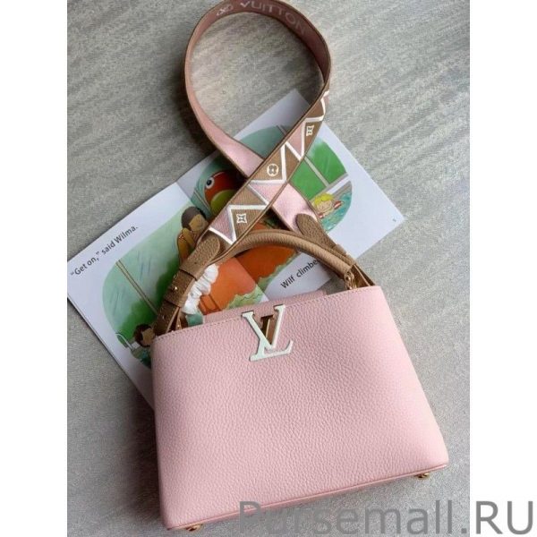 Capucines BB Bag In Pink Leather M59061 - Image 3