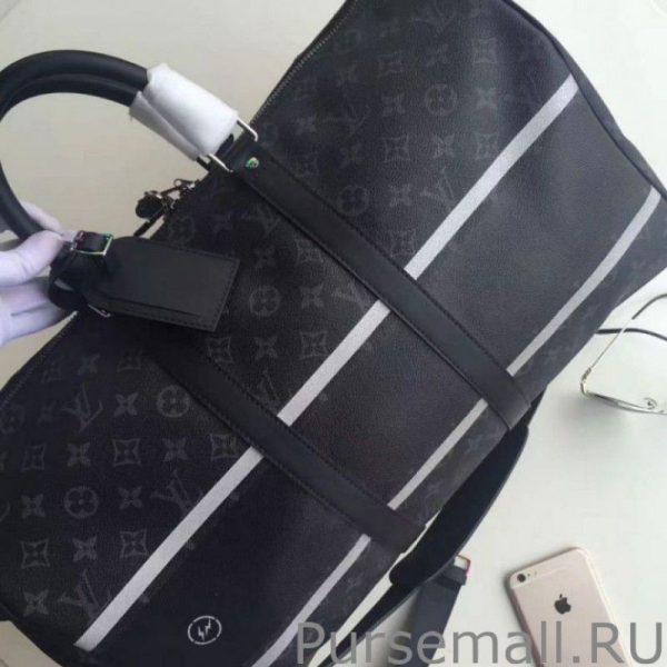 Keepall Bandoulière 45 Monogram Eclipse Flash M43413 - Image 3