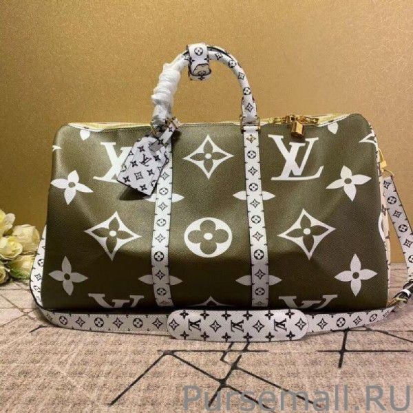 Keepall Bandouliere 50 Giant Monogram M44590 - Image 3