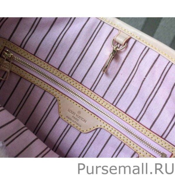 Delightful MM Bag Damier Azur N41607 - Image 3