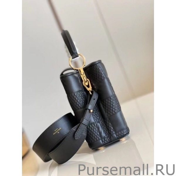 Capucines BB Bag In Black Damier Lambskin M59225 - Image 3