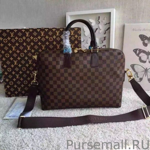 Porte Documents Jour Damier Ebene N42242 - Image 3