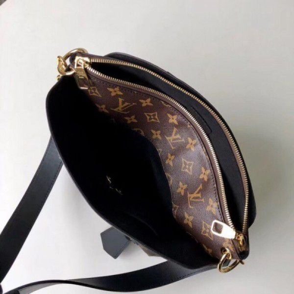 Flower Zipped Tote BB Monogram Canvas M44351 Black - Image 3