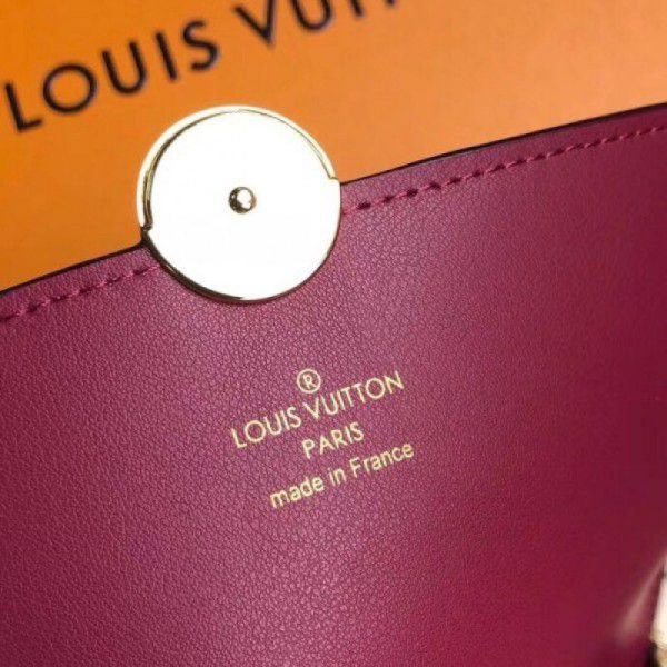 Flore Chain Wallet Monogram Canvas M67404 Red - Image 3