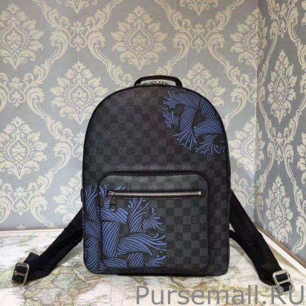 Josh Backpack Damier Graphite Rope N41712 - Image 3
