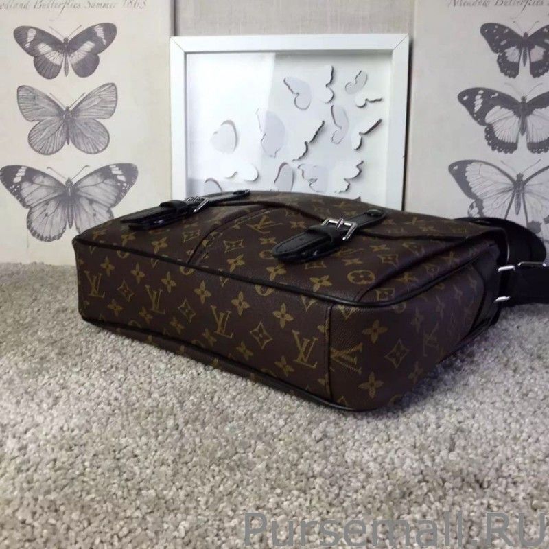 Christopher Messenger Bag Monogram Macassar M41643 - Image 3