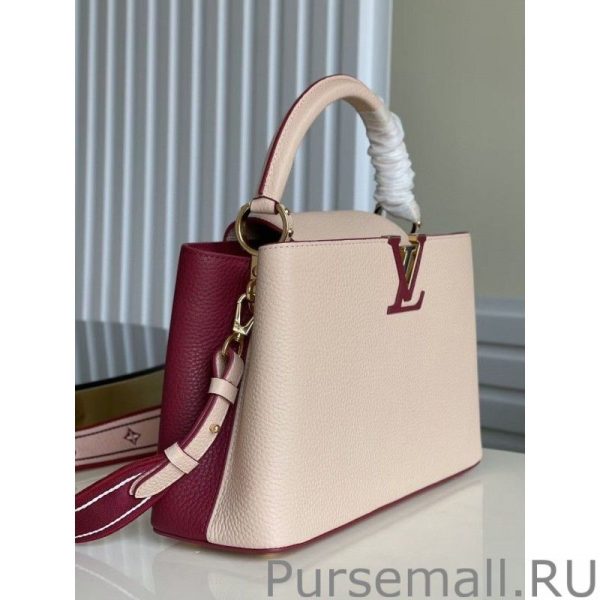Capucines MM Bag In Bicolor Leather M58610 - Image 3