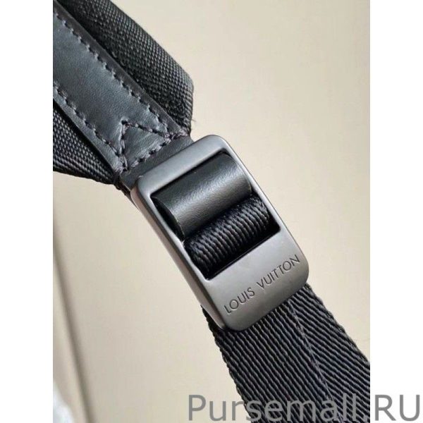 All Black Aerogram Backpack M57079 - Image 3