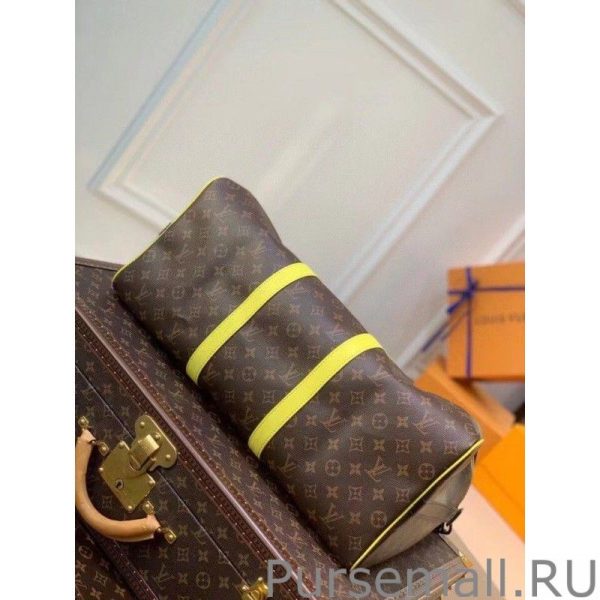 Keepall Bandouliere 50 Bag Monogram Yellow M45866 - Image 3