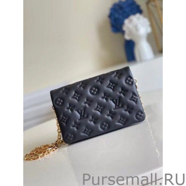 Black Coussin Pochette Bag M80742 - Image 3